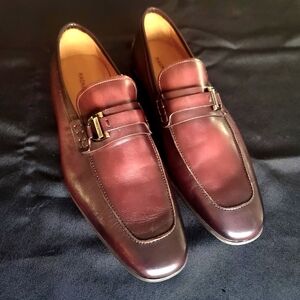 Magnanni "Raso II" Brown Calf-Skin Leather Slip-On Loafers